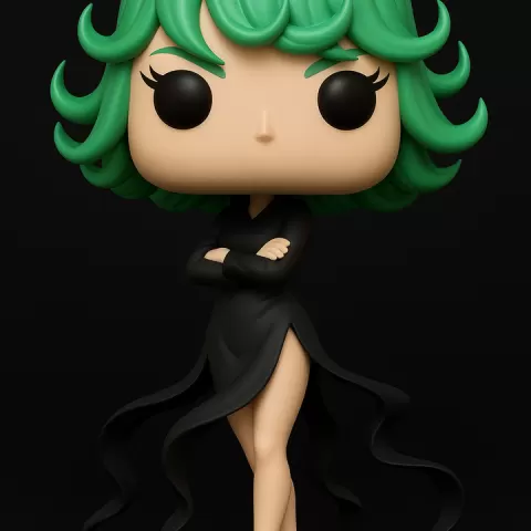 TATSUMAKI ONE PUNCH MAN FUNKO POP STYLE – STL Fan Art Model by Abyss Art Studio