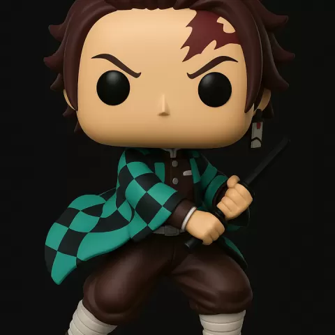 TANJIROU KAMADO DEMON SLAYER FUNKO POP STYLE – STL Fan Art Model by Abyss Art Studio