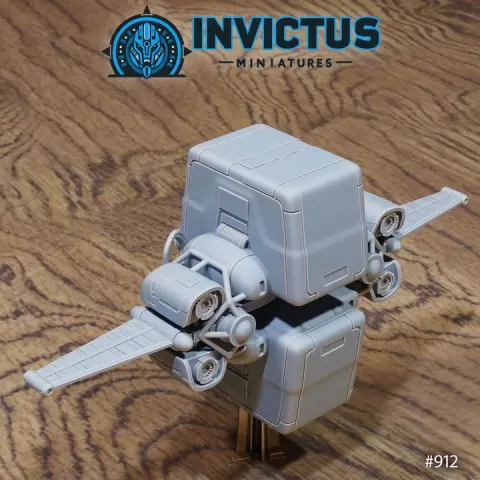 Defender Spaceliner (Tactical) / Star Battle Vehicle / Space Ship / Cosmic Skyship / Air Battleship / Flying War Machine / Galaxy Jet Fighter / Sci-Fi Encounter by Epic-Miniatures
