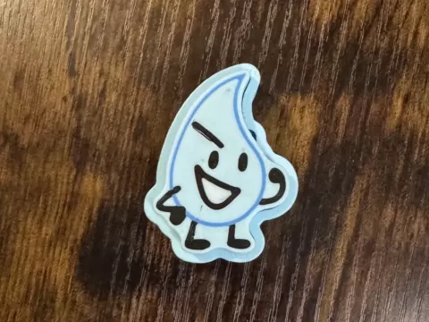 Teardrop from BFDI Clicker