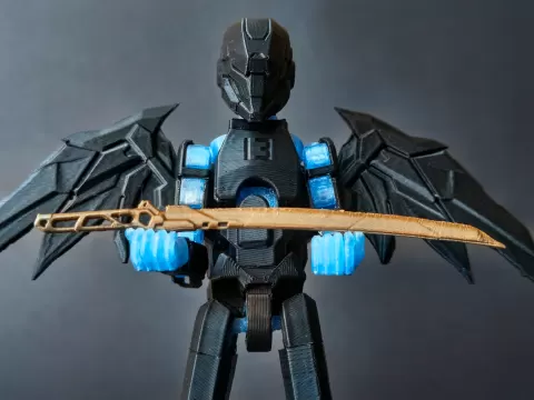Shadow Katana for Dummy 13 // RAIKIRI [K-11]