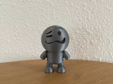 Emoji man Figure- Messed up face
