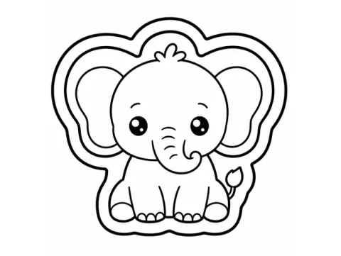 Elephant Cookie Cutter