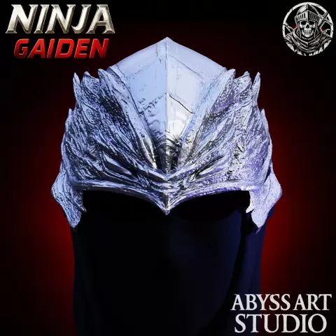 REN HAYABUSA ARMOR HOOD life size cosplay - Ninja Gaiden Fan Art