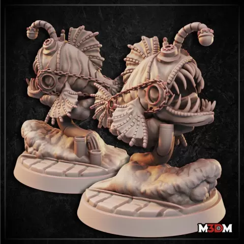 Clockwork Anglerfish by M3DM