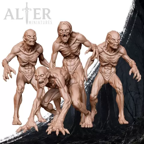 Ghouls set by AlterMiniatures