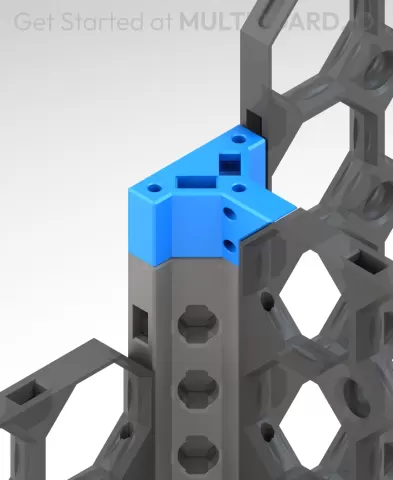 T - Front Side - End Cap - Multiboard Beam