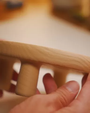 Wooden Texture Planter Riser
