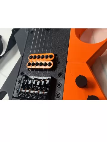 ExoGuitar - Bridge - Guyker Worm Bridge Plate