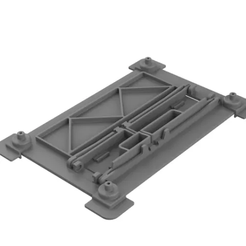 Clanea flush button PurePlate L