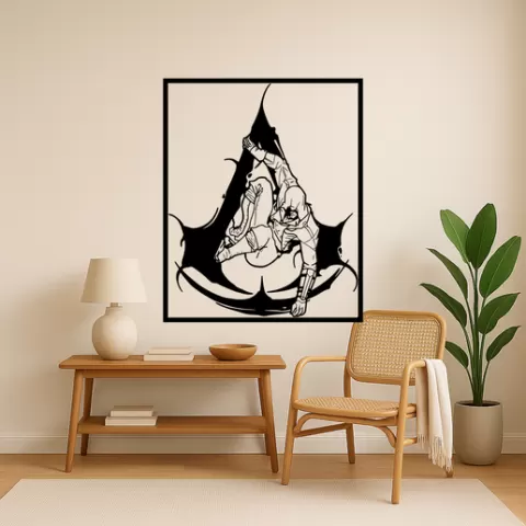 Assassin's Creed's Ezio Auditore Assassins Creeds Ezio Auditore Rodrigo Borgia Wall Art Framed