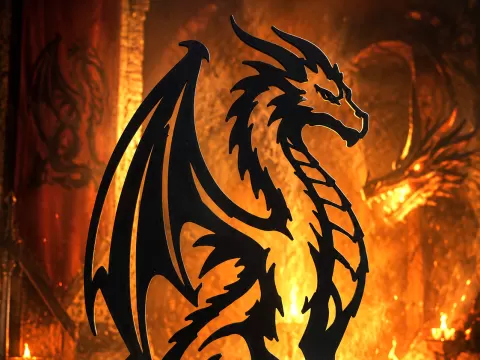 Dragon Desk Decoration