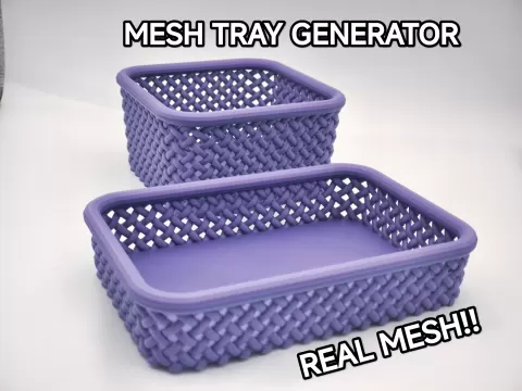 REAL MESH TRAY GENERATOR