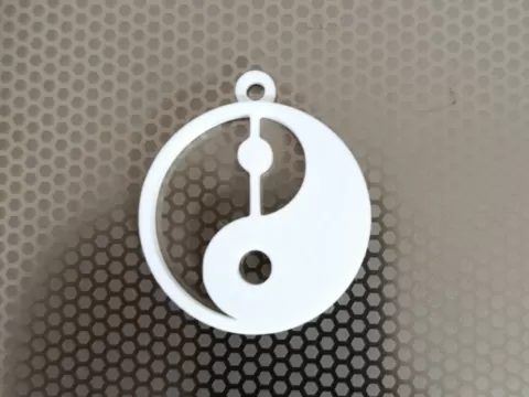 Porte-clés Yin Yang