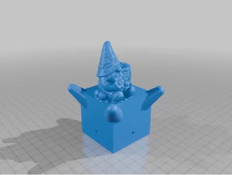 Parametric garden stake top