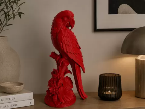 Figurine perroquet - design et elegance