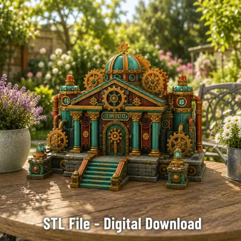Steampunkclockworkcastle.stl