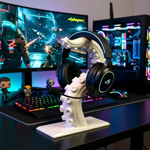 octopus headset stand