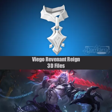 Viego Revenant Reign Neck League of Legends Fichiers 3D Cosplay