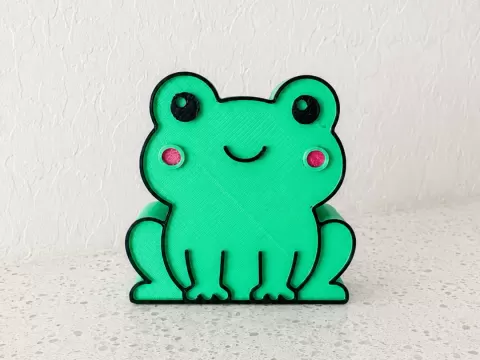 Cute Frog Shelf Sitter | Kawaii Decor