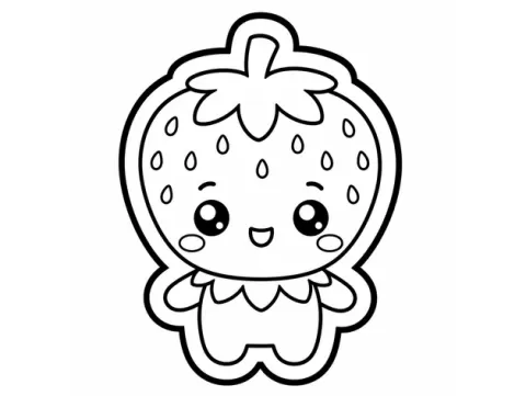 Strawberry Cookie Cutter