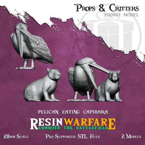 Props & Critters: Animals of the World - Promo Model by ResinWarfare