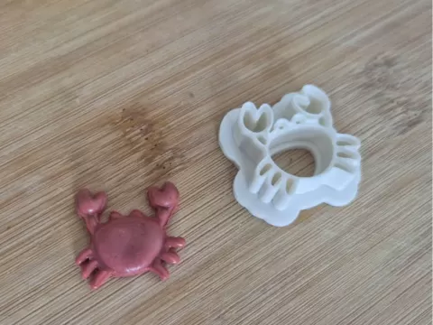 Foremka do modeliny Krab
