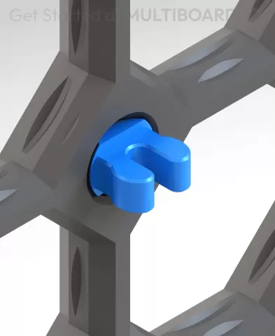 Small Thread Clip - Horizontal (Supported)