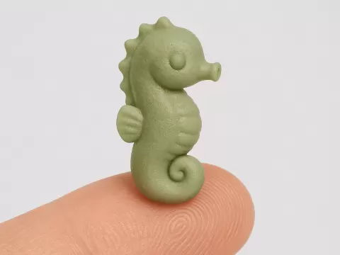 Blob Chubby Animal Series – #58 Seahorse
