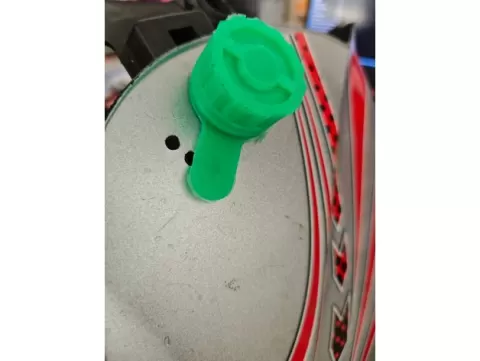 Welding mask side fastener