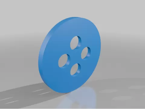 Button coaster
