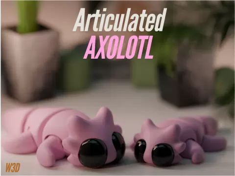Articulated Axolotl!