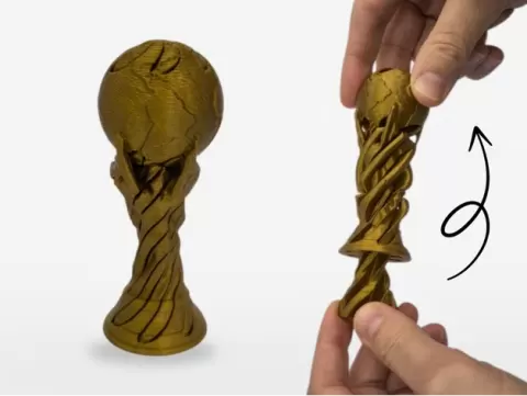 Spiral World Cup Fidget