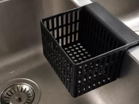 Hanging Sink Strainer Basket - Double Kitchen Sink