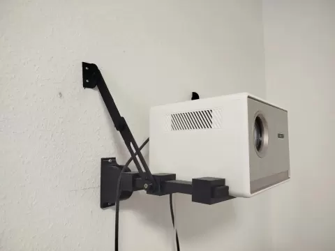 Foldable Wall Mount for Byintek Projector (22x15x20 cm)