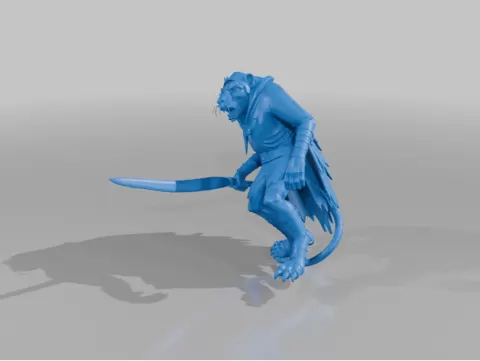 mouse with sword