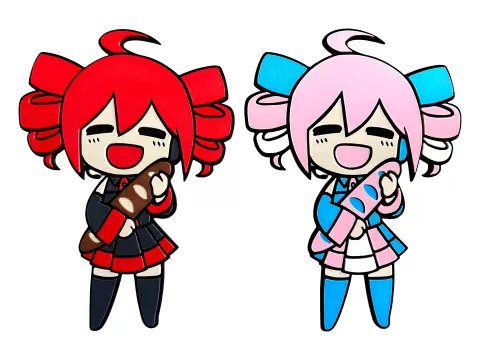Kasane Teto Wall Art Vocaloid Transgender Pride