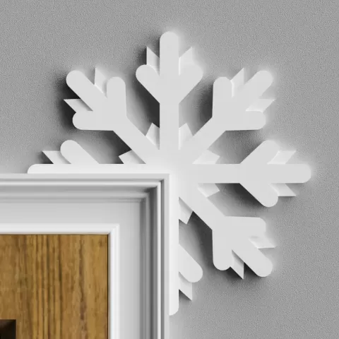 Snowflake Door Topper