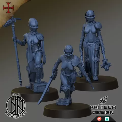 Devoted Cultists - Tainted Nun by Kaitech