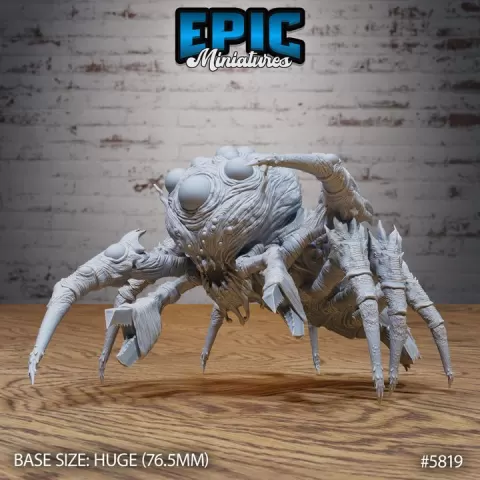 Brain Collector Attack / Astral Flayer Creature / Psionic Ruler Monster / Mind Eater Beast / Mastermind Crawler / Planar Creature / Underdark Encounter by Epic-Miniatures