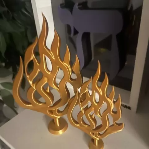 Flammes Breslev - Sculpture 3D