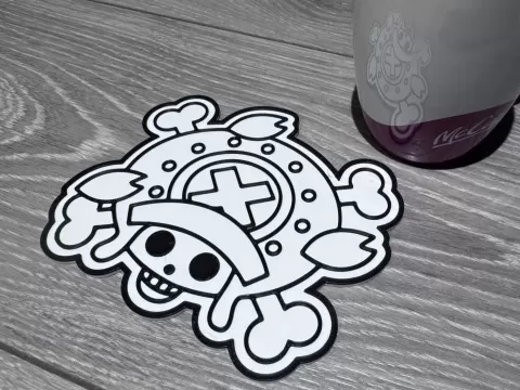 Chopper one Piece Jolly Roger coaster