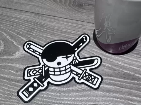 Zorro one Piece Jolly Roger coaster