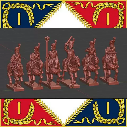 Epic Napoleonic French Carabiniers 1789-1811 by MC Miniatures