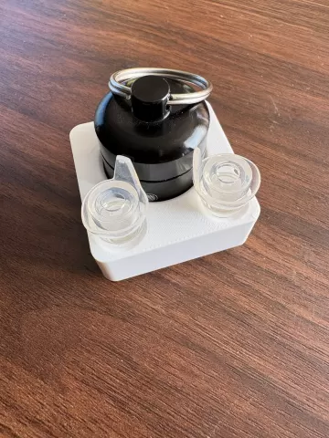 Gridfinity Earplugs Case 1x1 - Eargasm Foam Earplug Holder with Extra Tip Inserts