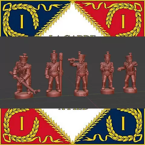 Epic Napoleonic French Horse Artillery 1812-15 by MC Miniatures