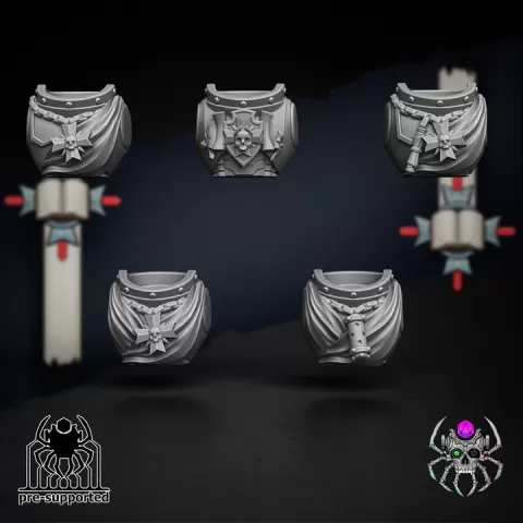 Chests Bits Set - Eternal Order by EightLegsMiniatures