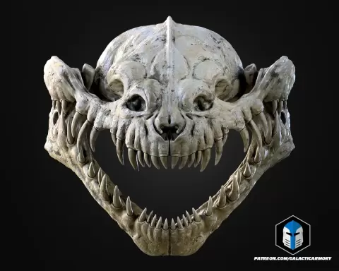 Nexu Skull Trophy - 3D Print Files