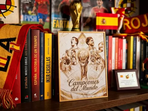 Spain World Champions 2026 - HueForge
