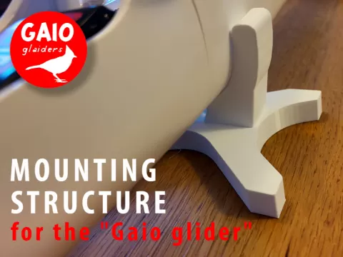 Mounting structure for the "Gaio glider"